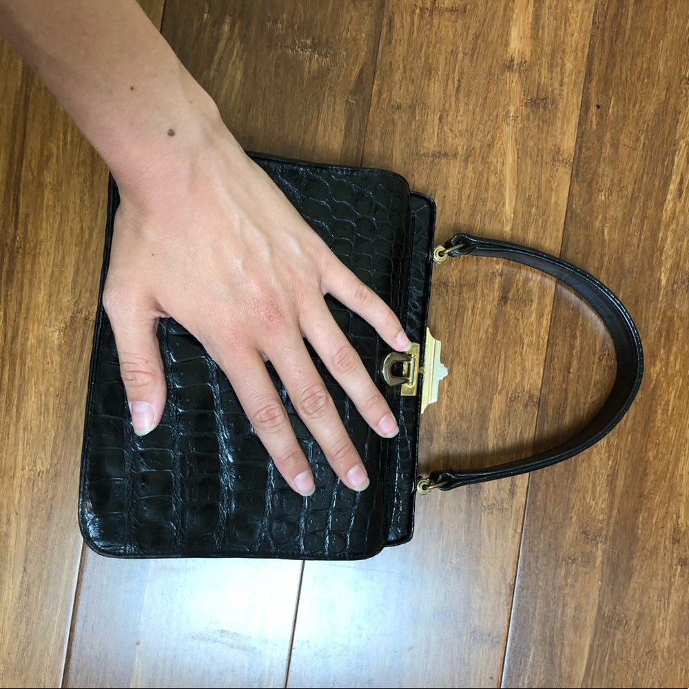 🐊 Saks vintage (genuine) alligator skin bag 🐊 - Picture 16 of 16